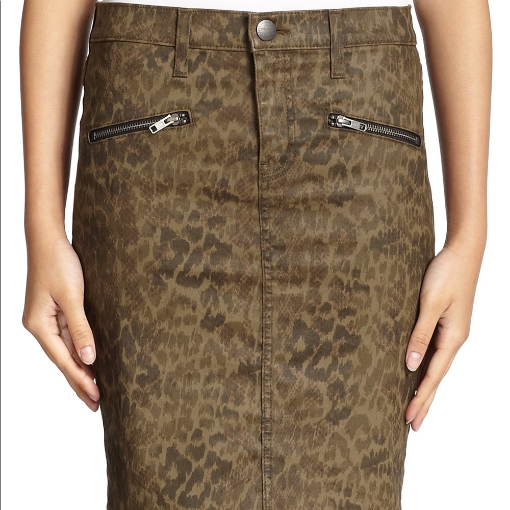 Current/Elliott Stiletto Pencil Denim Skirt size30